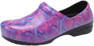 Comfortable Waterproof and Lightweight Printed Nurse Shoes, Garden Home Car Wash Casual Shoes, Chef Shoes for Women