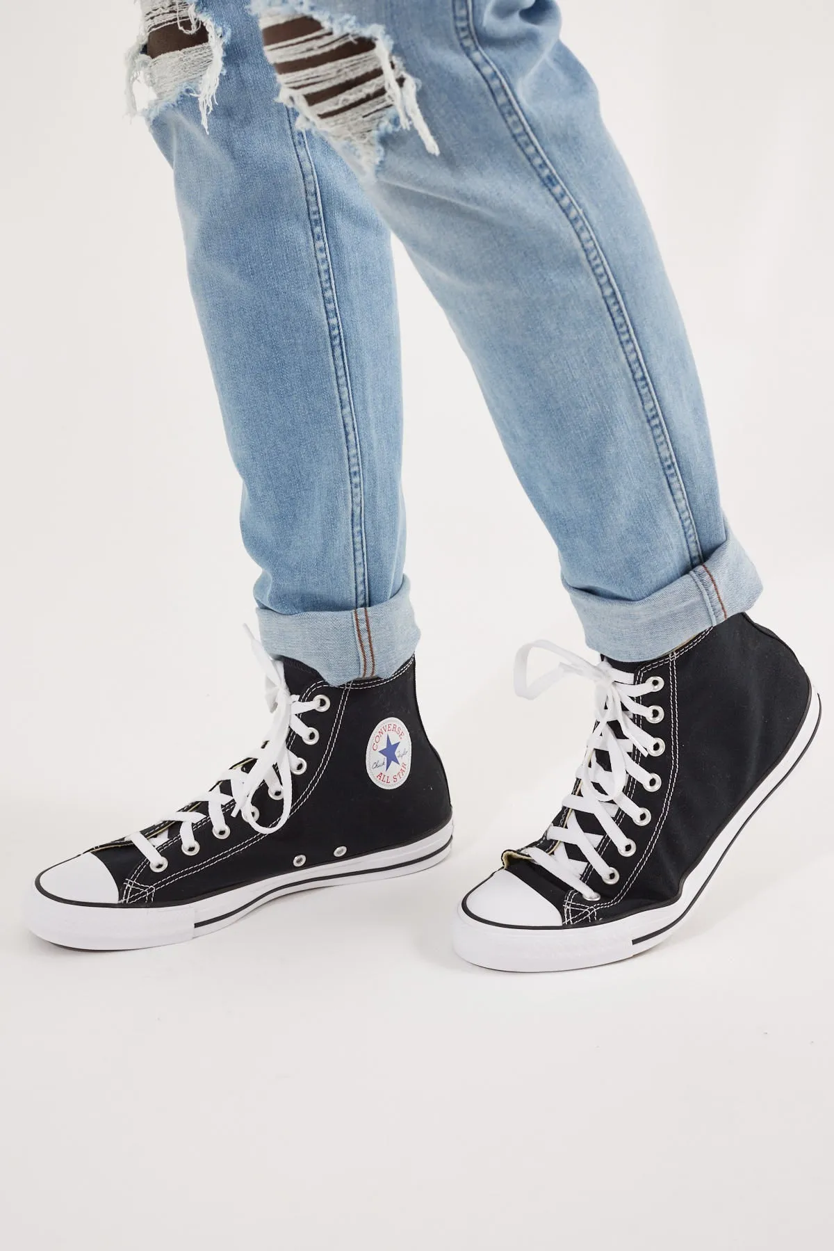 Converse Mens All Star Hi Black