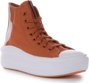 Converse Women's Chuck Taylor All Star Move Platform Tortoise Trainers