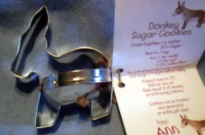 Cookie Cutter - donkey shape