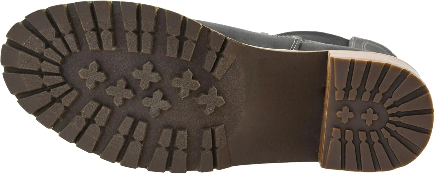 Corkys Footwear Doohickey 2.25-Inch Stacked Heel Booties with Memory Foam Insoles and Stretchy Panels - Chic, Comfortable, and Convenient Fall Footwear