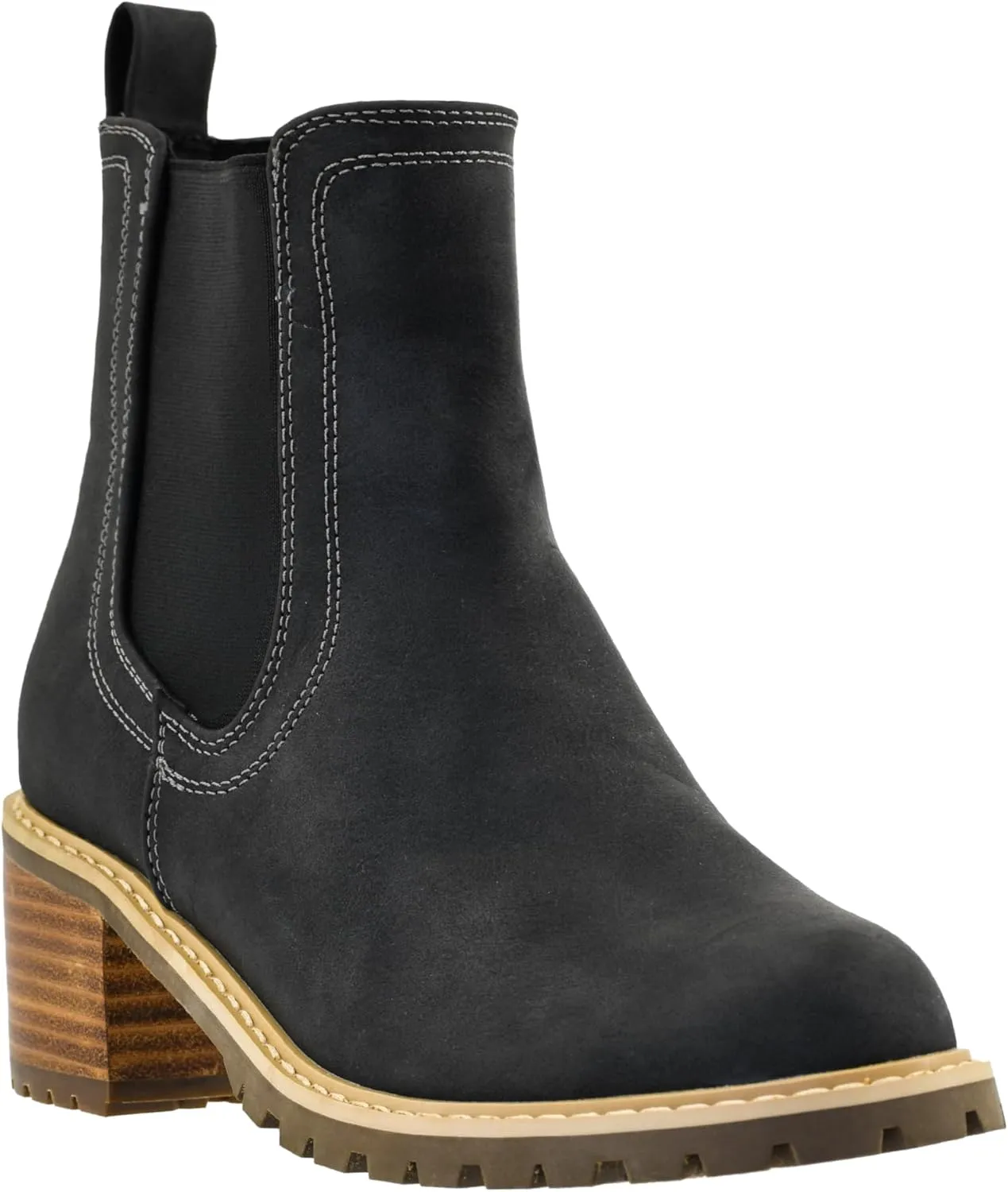 Corkys Footwear Doohickey 2.25-Inch Stacked Heel Booties with Memory Foam Insoles and Stretchy Panels - Chic, Comfortable, and Convenient Fall Footwear