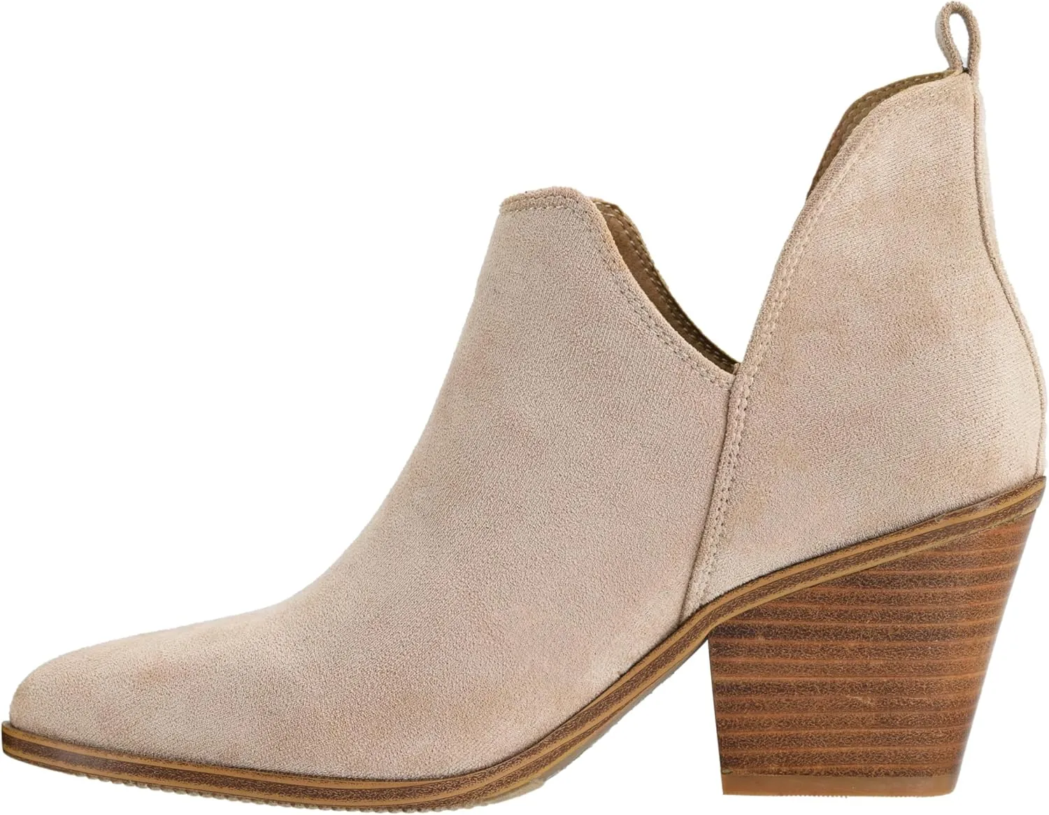Corkys Footwear Sassy Pants 2.75-inch Stacked Heel Booties, Memory Foam Insoles, Easy Slip-On, Stylish, Comfortable Footwear for Fall