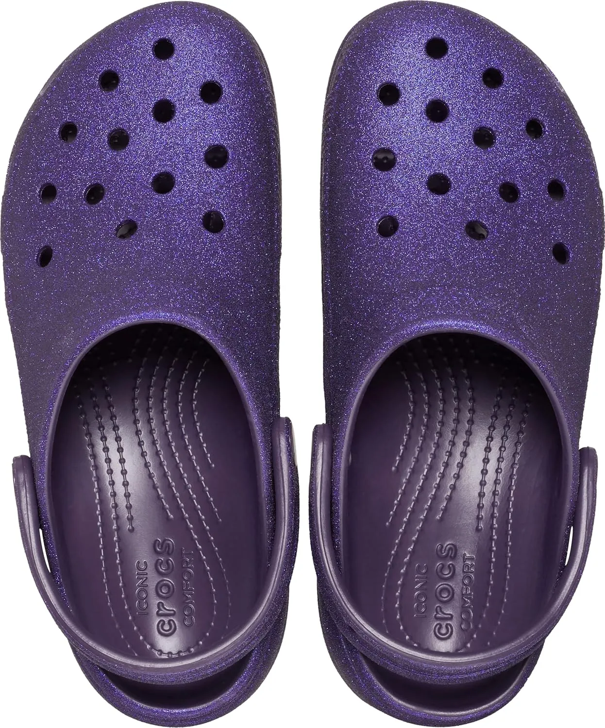 Crocs Women's Classic Platform Glitter Clog