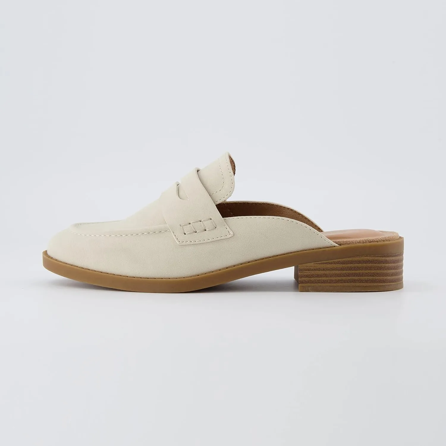 CUSHIONAIRE Women's Prescott Slip On Mule  Memory Foam, Wide Widths Available