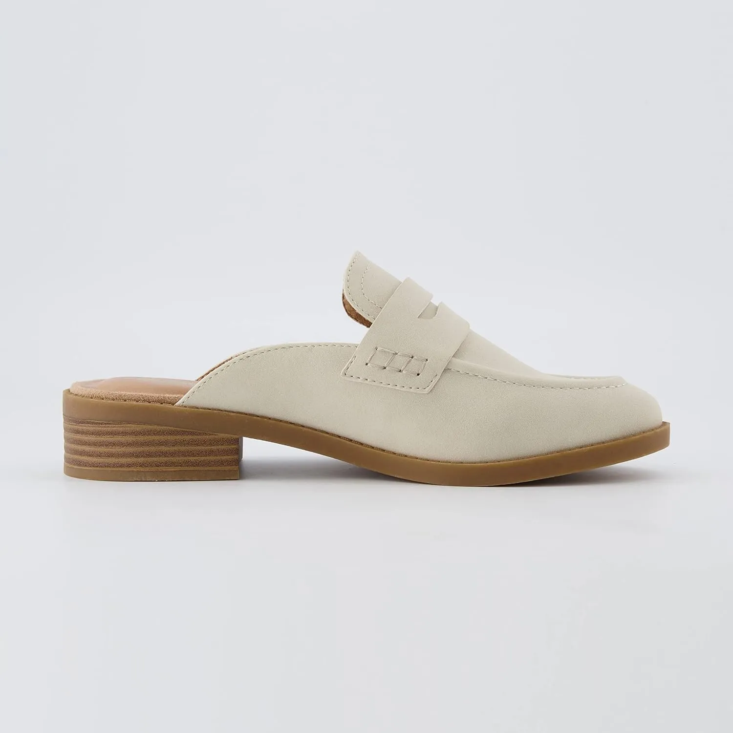 CUSHIONAIRE Women's Prescott Slip On Mule  Memory Foam, Wide Widths Available
