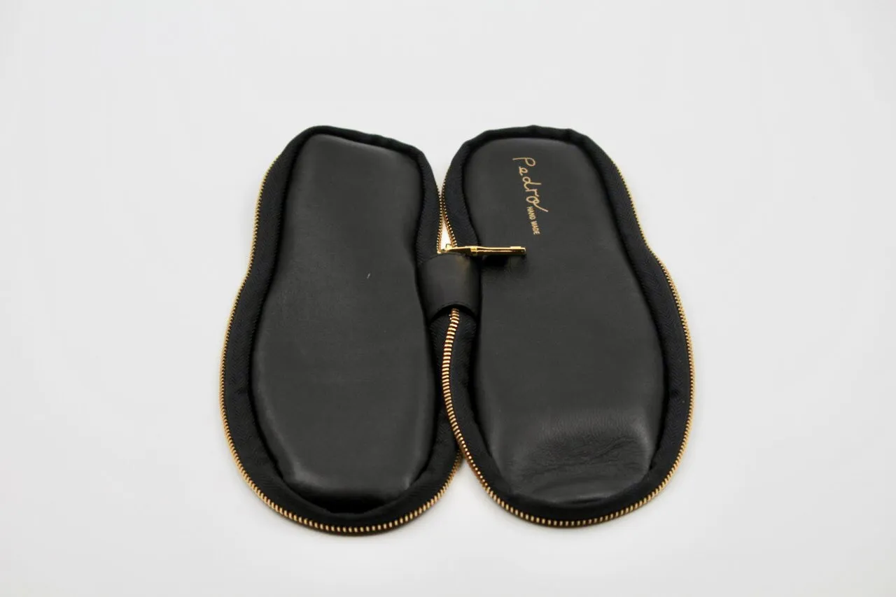 Dahlia Tan Leather Loafers Sole