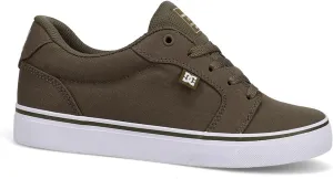DC Men's Anvil TX Skate Shoe, Light Olive, 11
