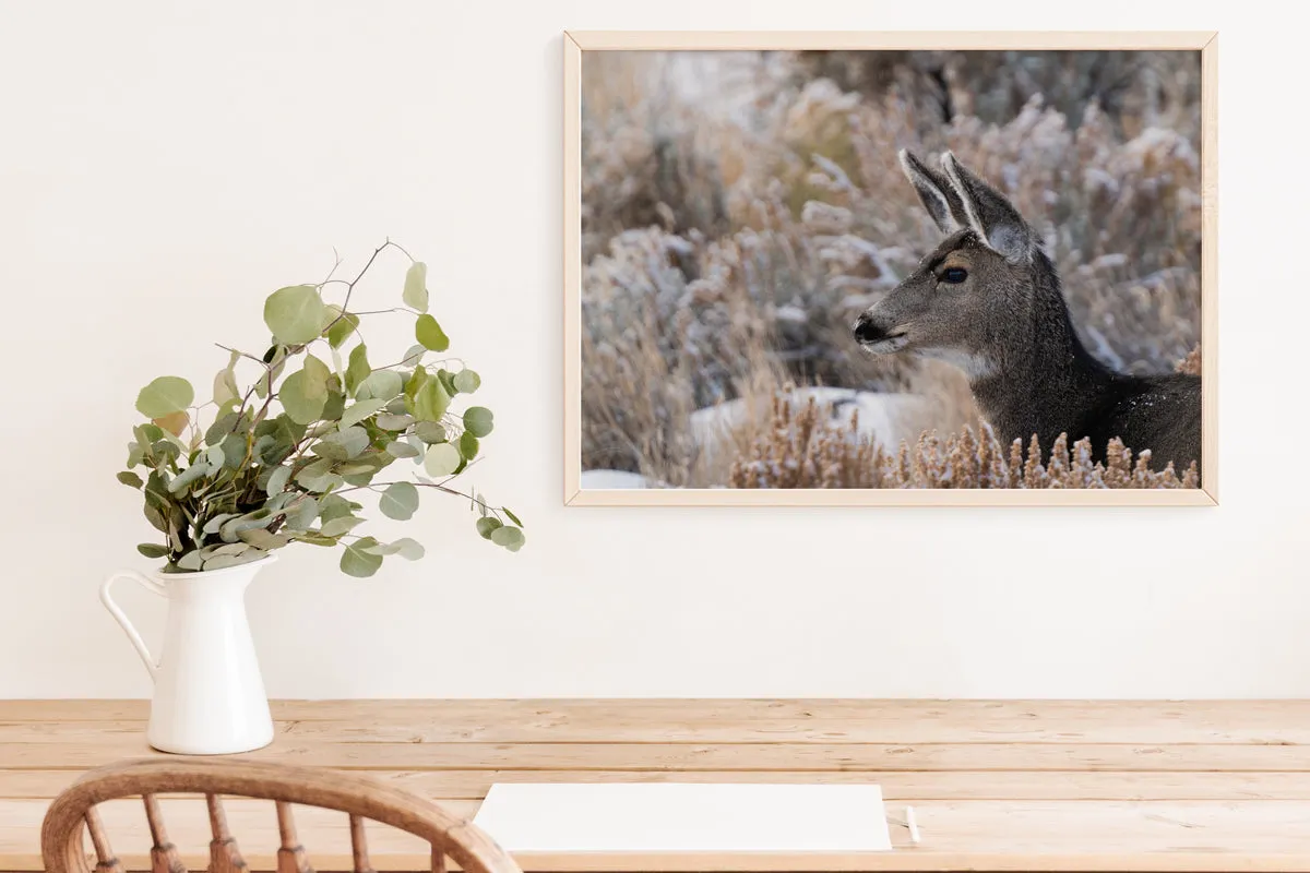 Deer Artwork: A Tender Moment Captured in Nature's Beauty