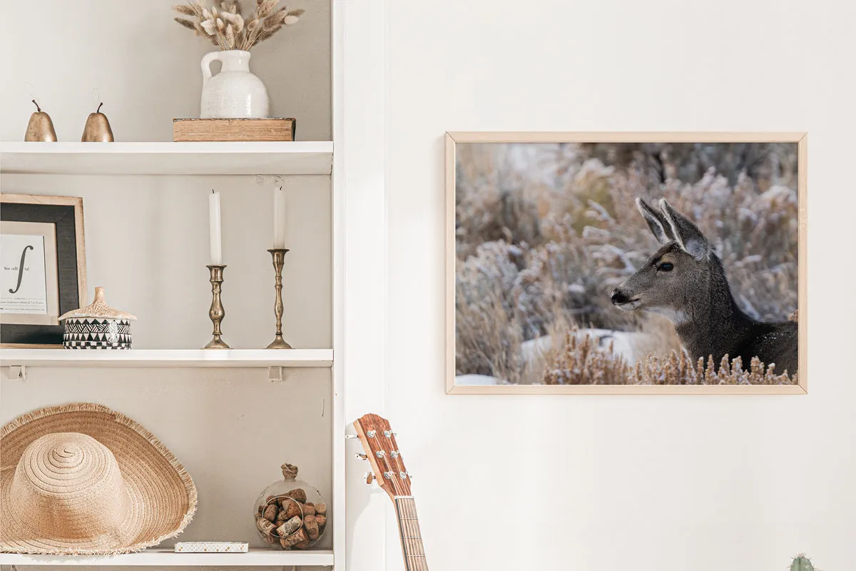Deer Artwork: A Tender Moment Captured in Nature's Beauty