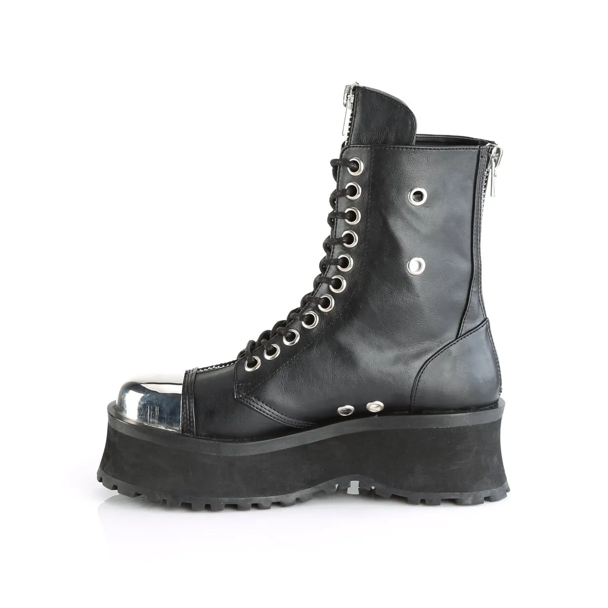 Demonia Gravedigger-10-Black-Size 7-Clearance