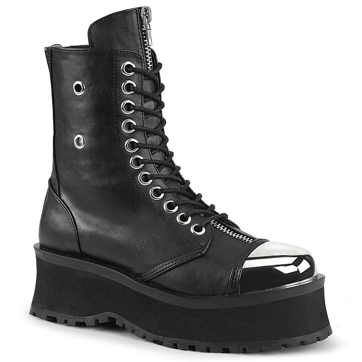 Demonia Gravedigger-10-Black-Size 7-Clearance