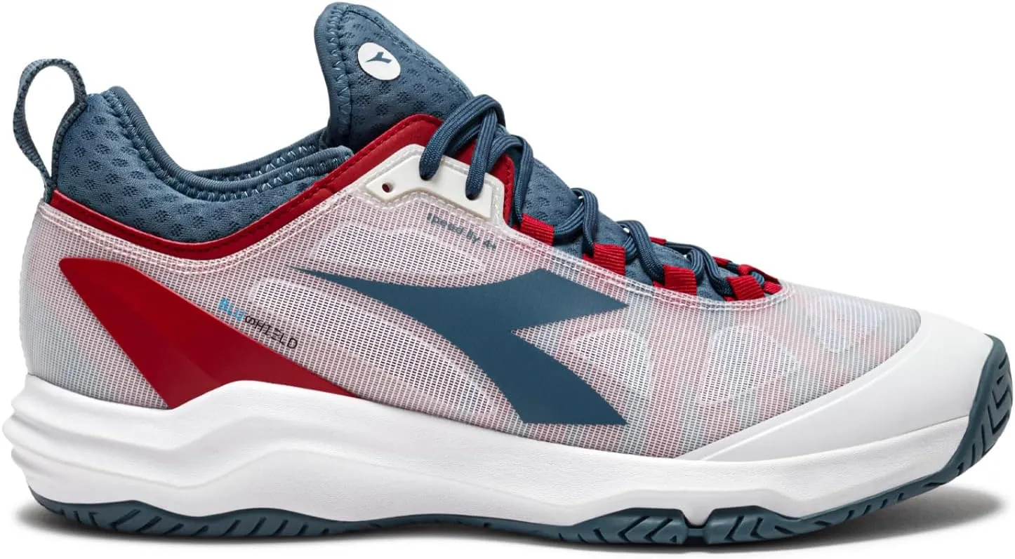 Diadora Men's Speed Blushield Fly 4  All Ground Tennis Shoe