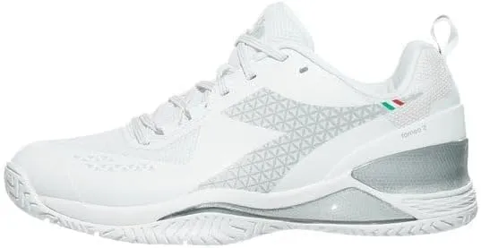 Diadora Speed Blushield Torneo 2 White/Grey Men's Tennis Shoe