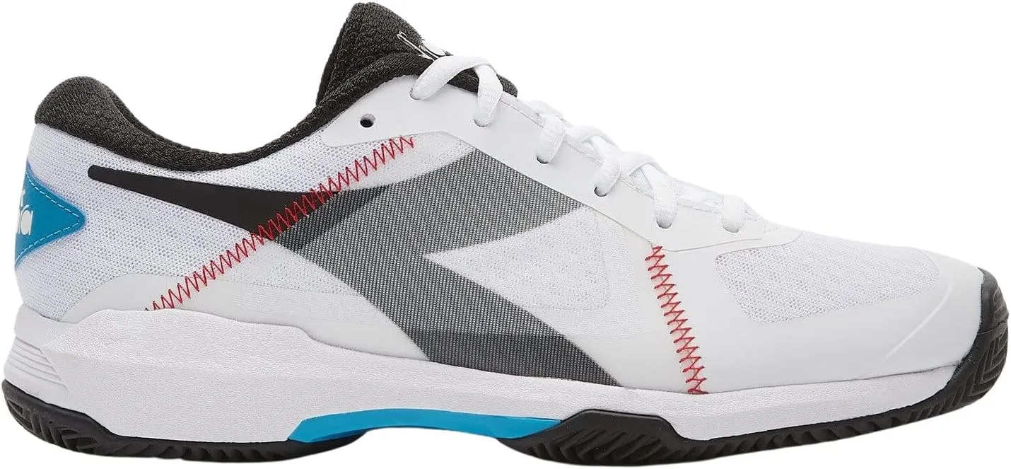 Diadora Trofeo Ag Pkl, Color: White/Black/Blue Jewel, Size: 12 (101.178982C9811.12)