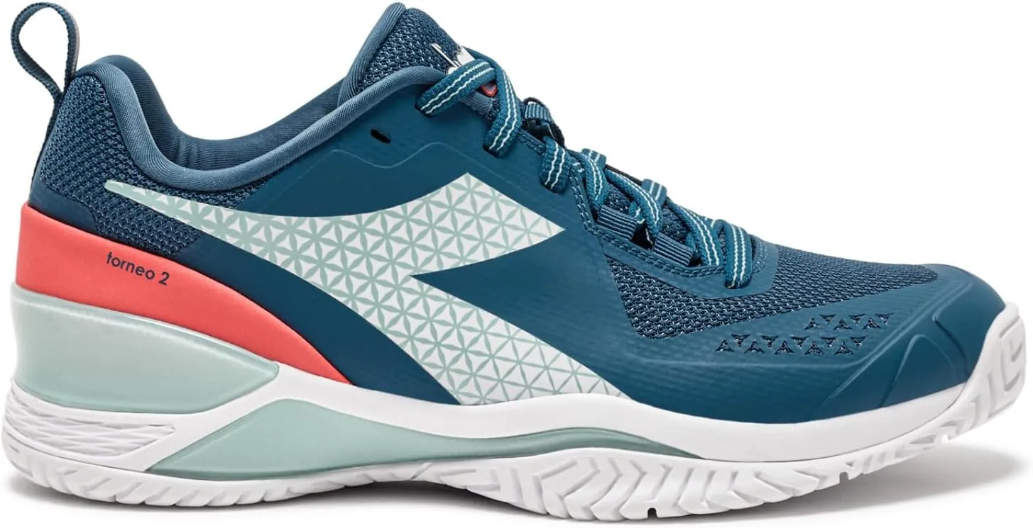 Diadora Women's Blushield Torneo 2 All Ground Tennis Shoe