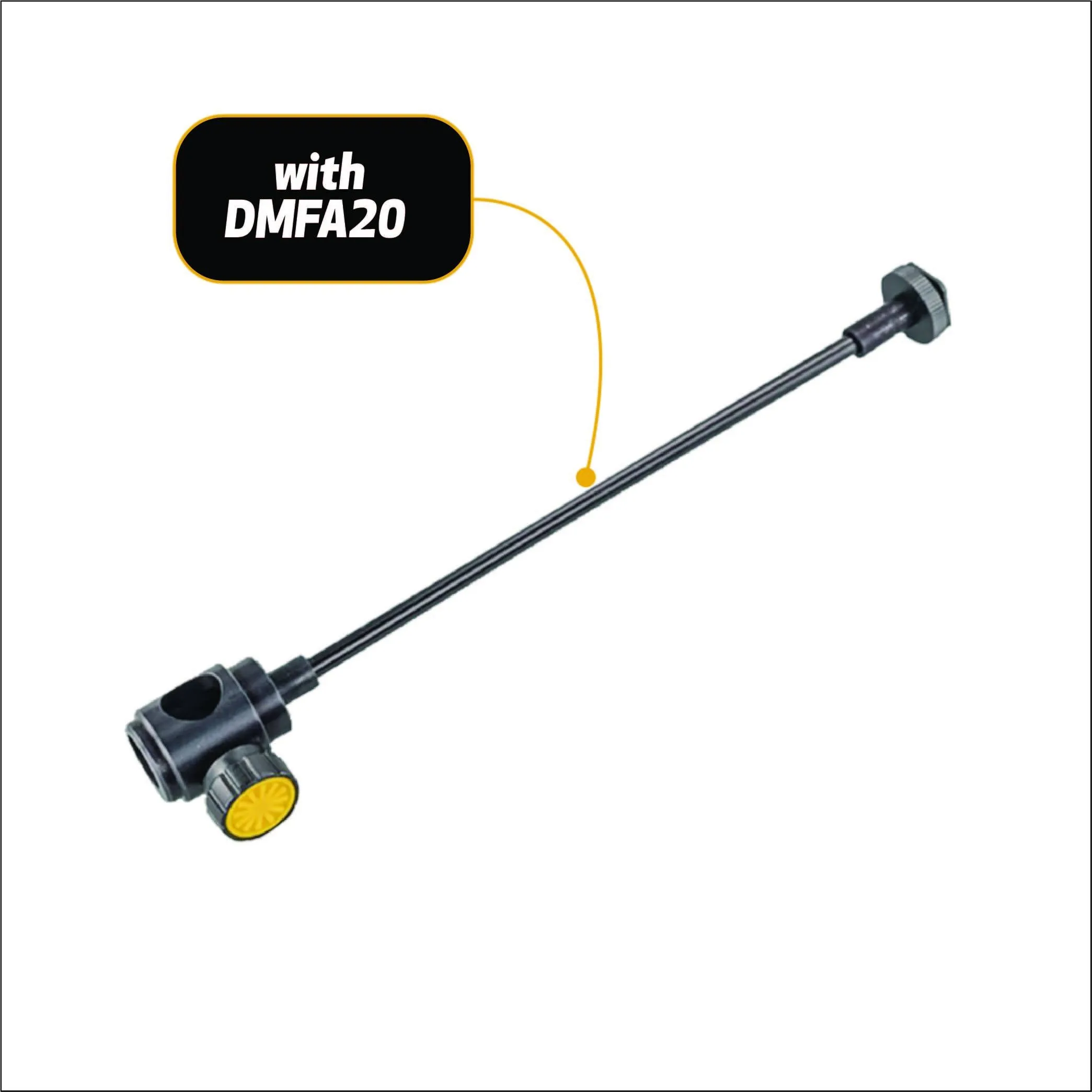 DLSA1/4 - 5/8" multi-receiver to 1/4" female thread