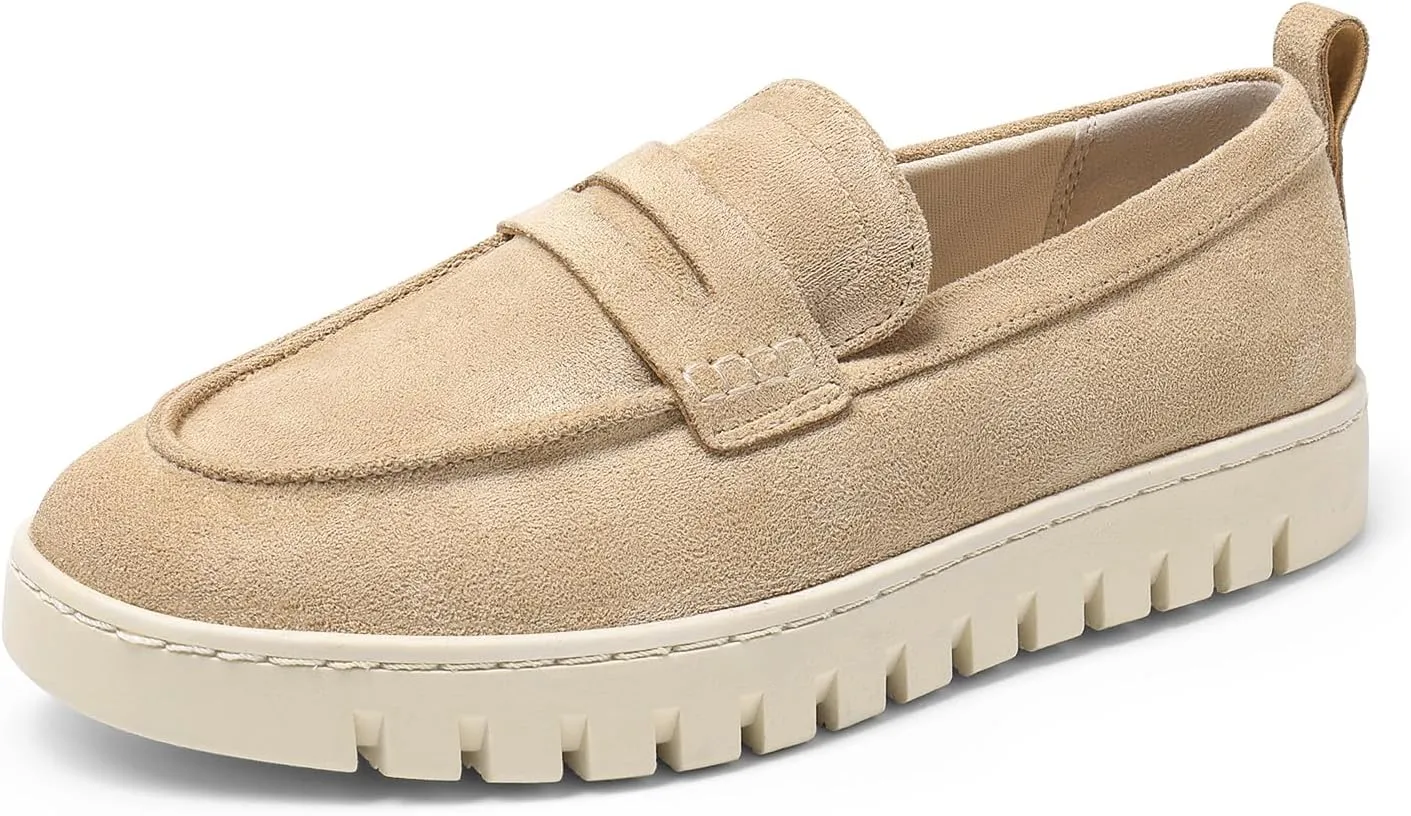 DREAM PAIRS Loafers for Women Casual Comfortable Slip On Business Work Loafer Shoes with Arch Support