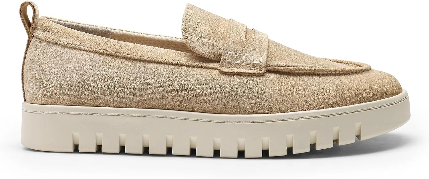 DREAM PAIRS Loafers for Women Casual Comfortable Slip On Business Work Loafer Shoes with Arch Support