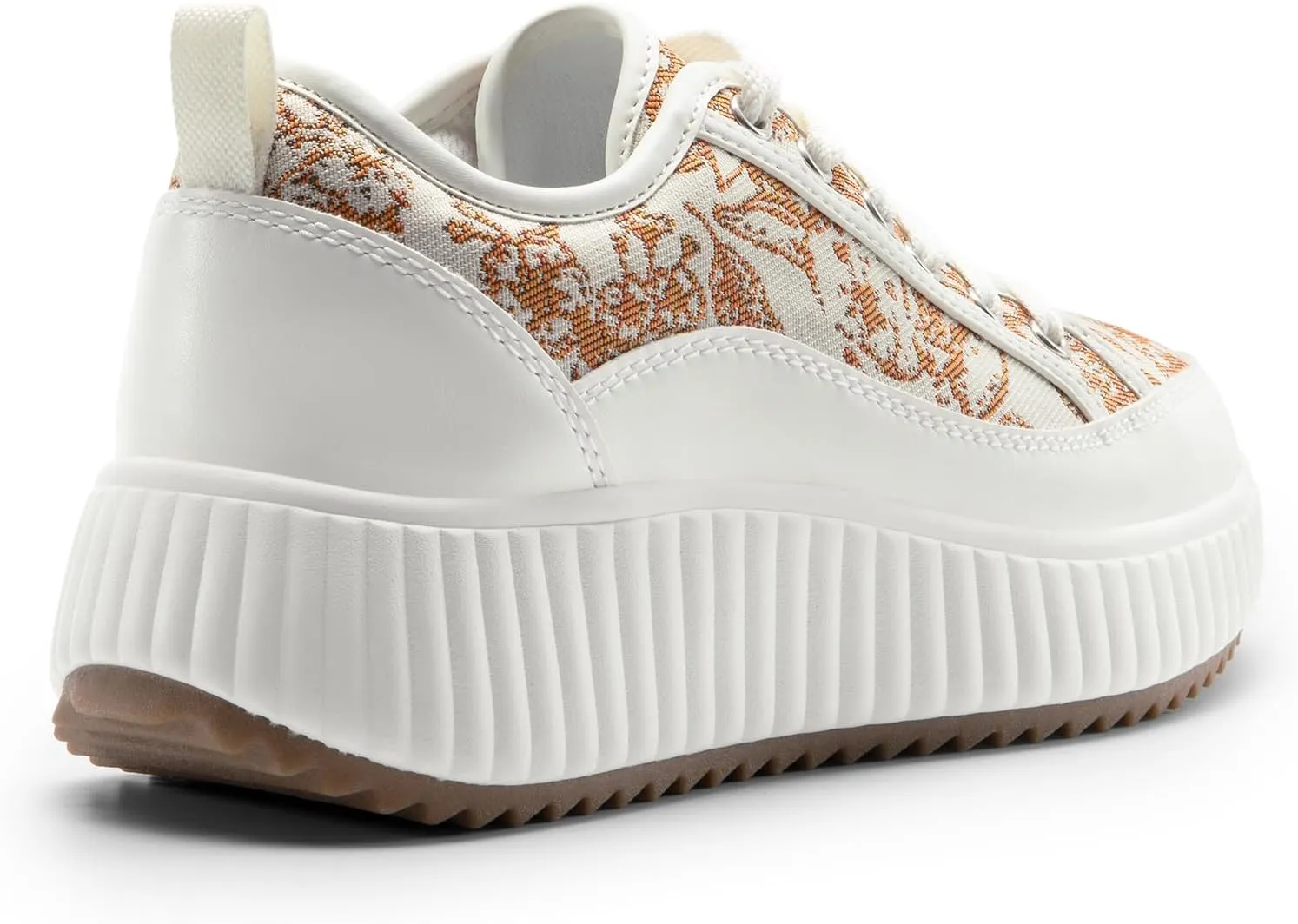 DREAM PAIRS Women Platform Chunky Lightweight Comfortable Casual Lace-Up Sky Walking Fashion Sneakers