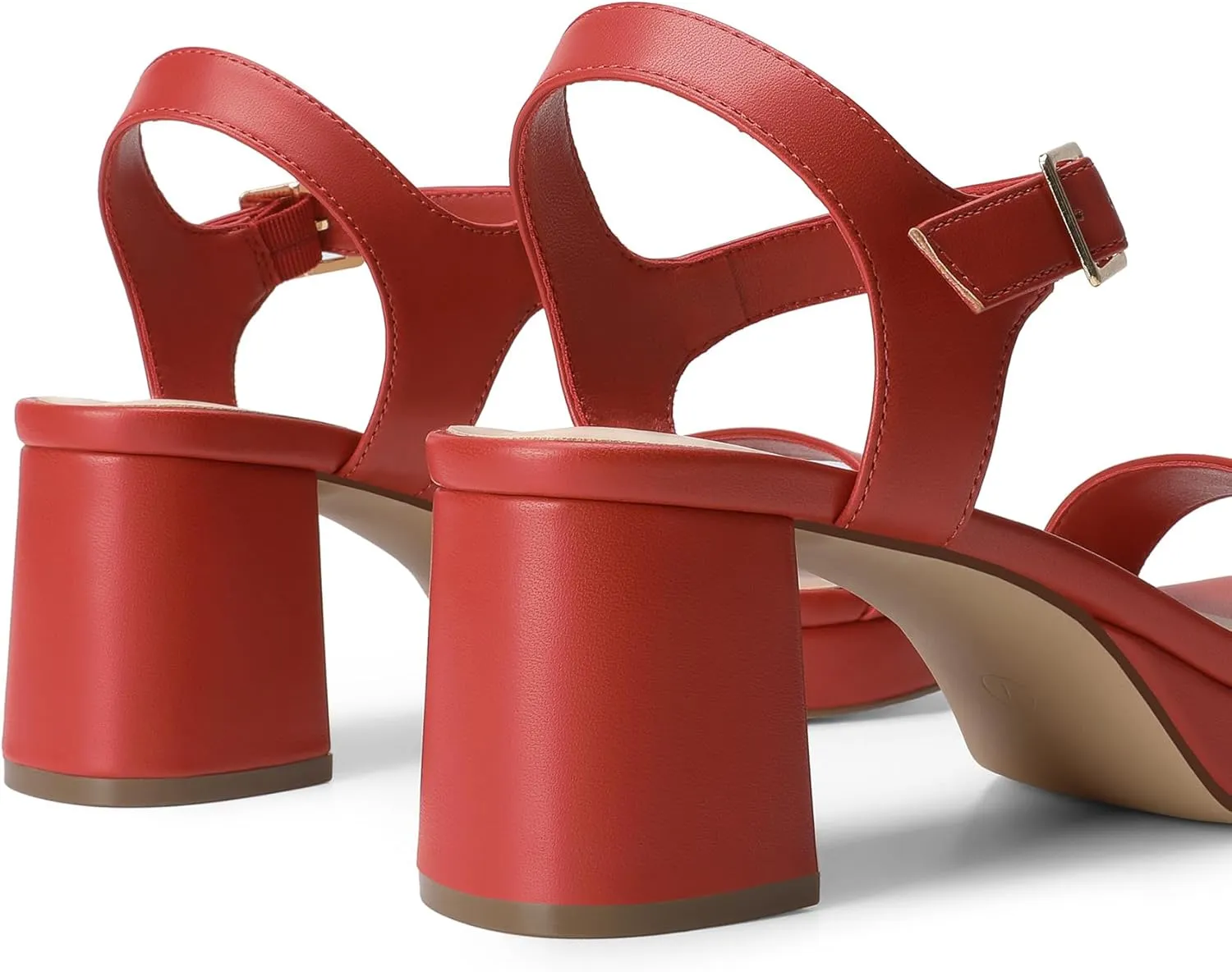 DREAM PAIRS Women's Platform Heels Block Chunky Open Toe Ankle Strap Heel Fashion Wedding Party Dress Sandals Shoes