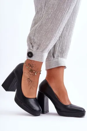 Elegant Sleek Timeless Heel Pumps