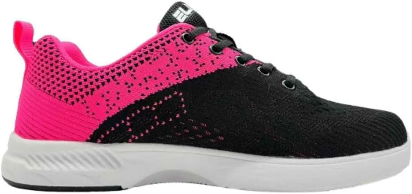 ELITE Women's Comfort Bowling Shoes - Universal Slide Soles, Ultra Light-Weight Mesh Athletic Style for Bowlers