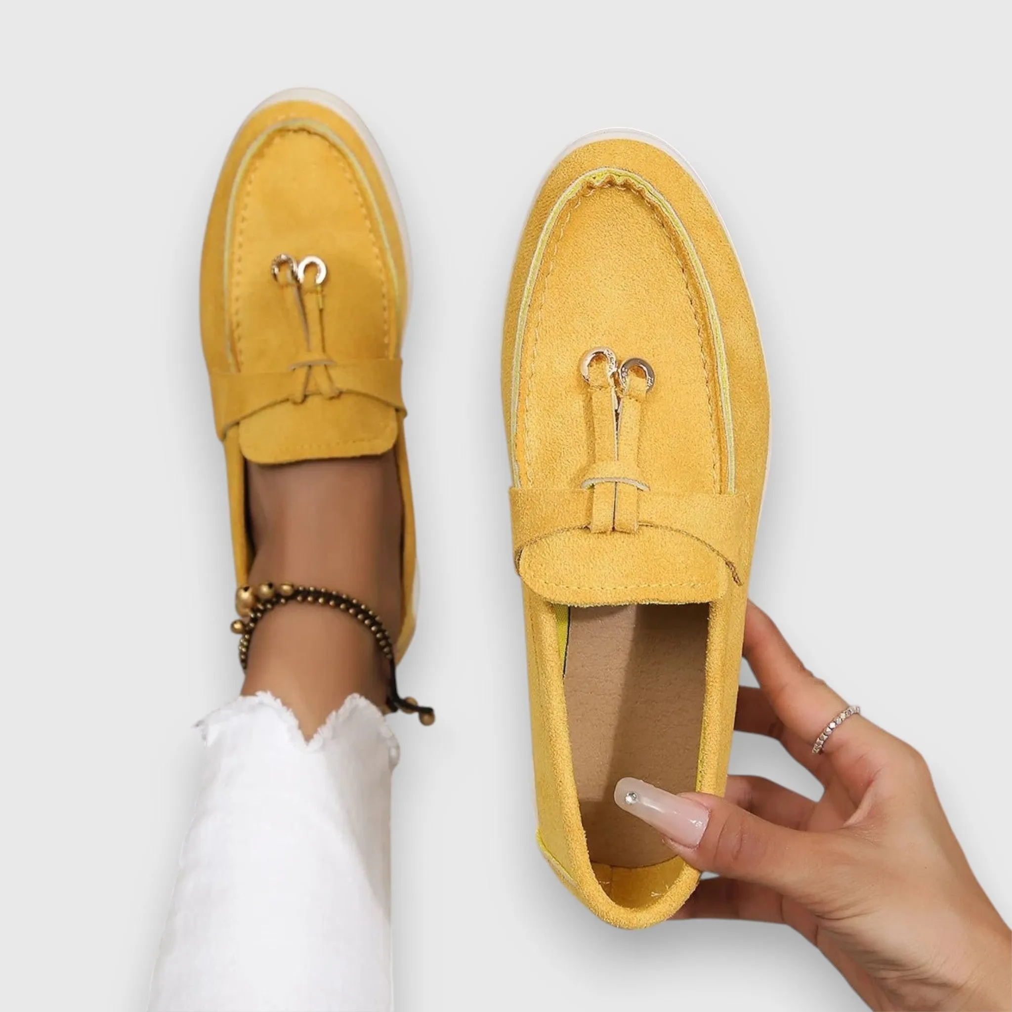 Emilia™ weiche Mokassins Simple Privacy-focused | Premium