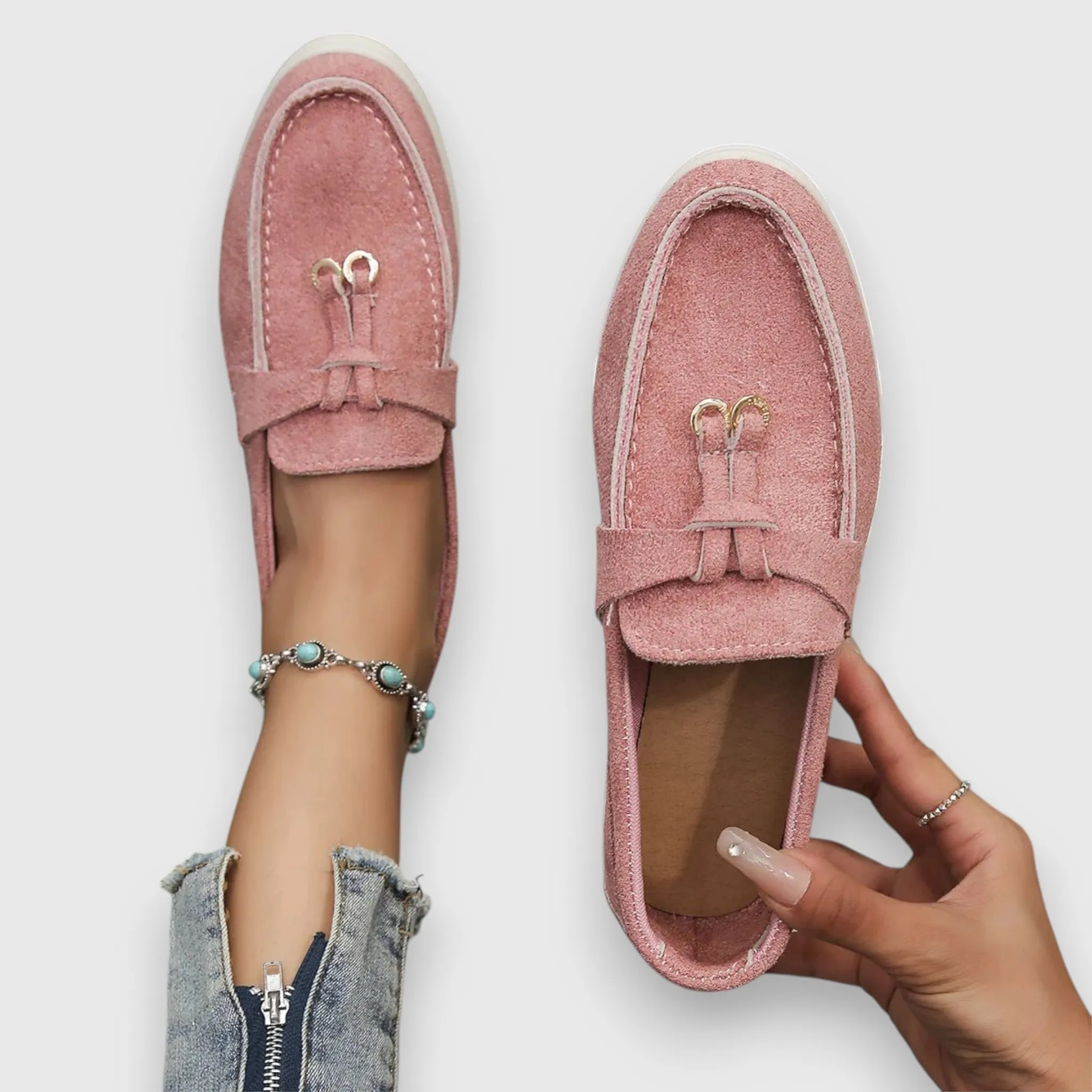Emilia™ weiche Mokassins Simple Privacy-focused | Premium