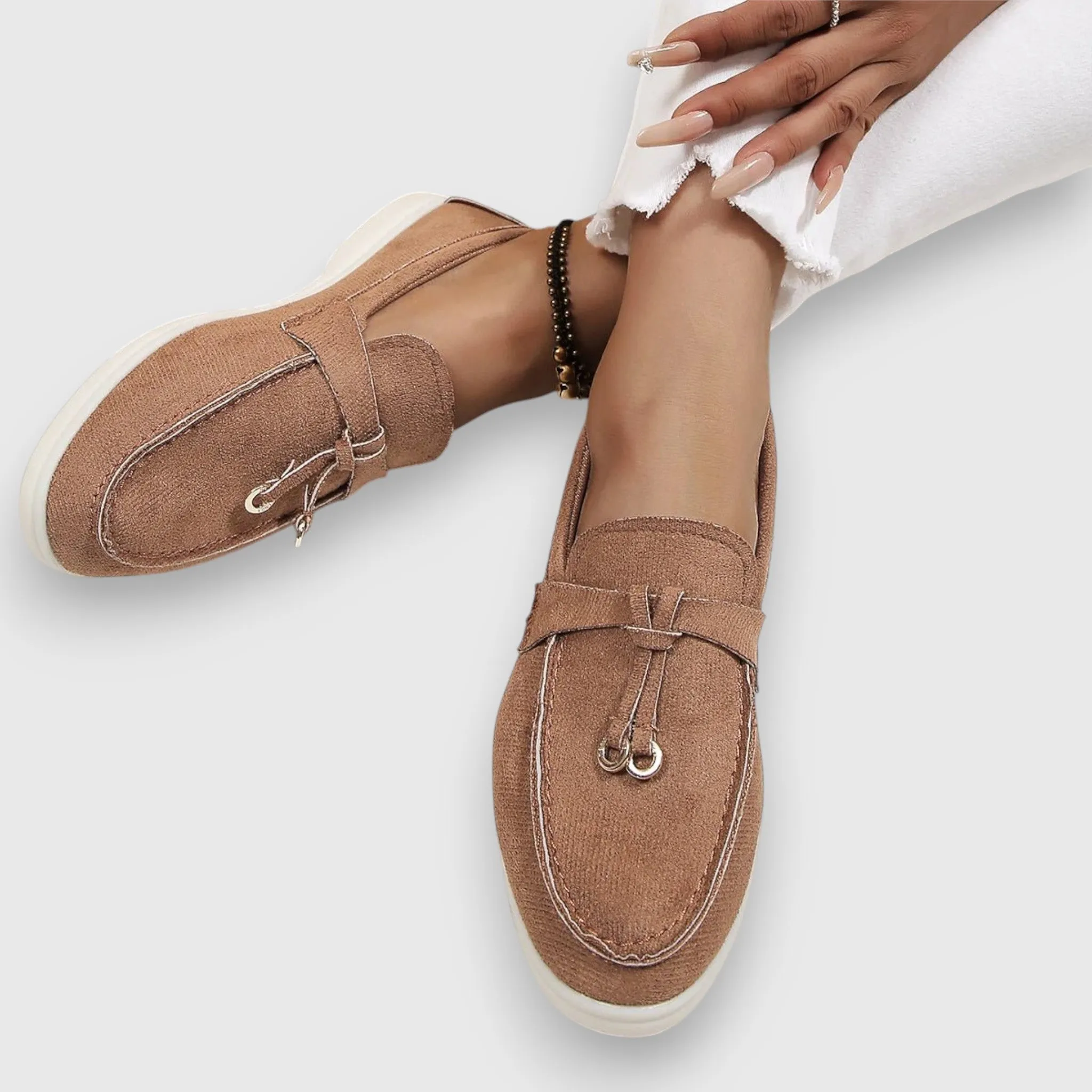 Emilia™ weiche Mokassins Simple Privacy-focused | Premium