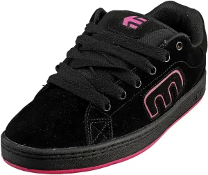 Etnies Women's Callicut Skate Shoe, Black/Pink, 9.5