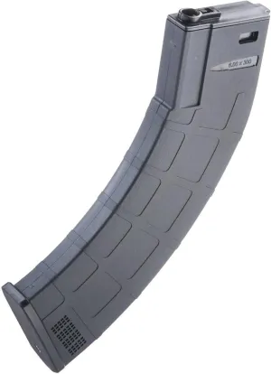 Evike Airsoft - EMG M4-AK300 High Performance 300rd Mid-Cap Mag for M4-Style Series Airsoft AEGs (Model: Black/Single Mag)