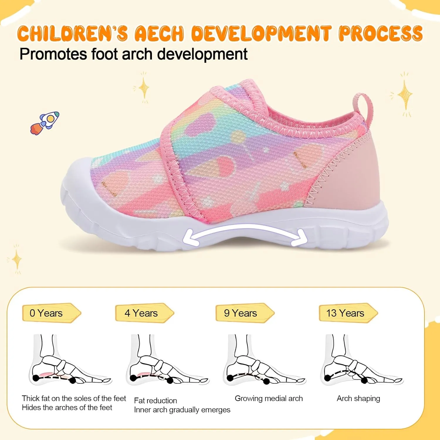 FEETCITY Toddler Shoes Boys Girls Toddler Slip On Sneakers Kids Tennis Shoes Sports Shoe Walking Shoe