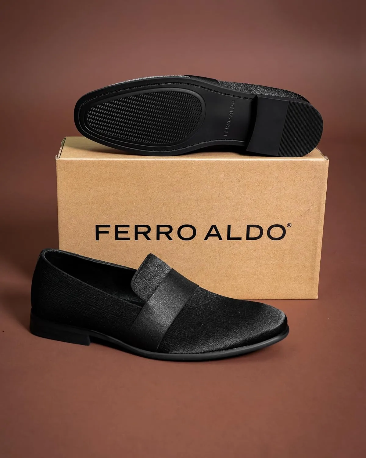 Ferro Aldo Sidney MFA19371 Mens Casual Classic Penny Loafer Dress Shoes