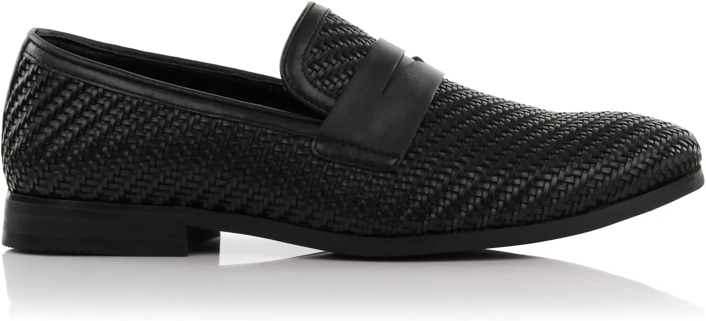 Ferro Aldo Sidney MFA19371 Mens Casual Classic Penny Loafer Dress Shoes