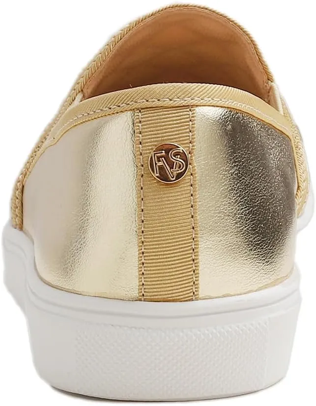 FEVERSOLE Women's Casual Slip On Sneaker Comfort Quilted Loafer Flats