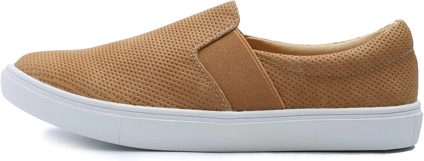 FEVERSOLE Women's Casual Slip On Sneaker Comfort Walking Loafer Flats