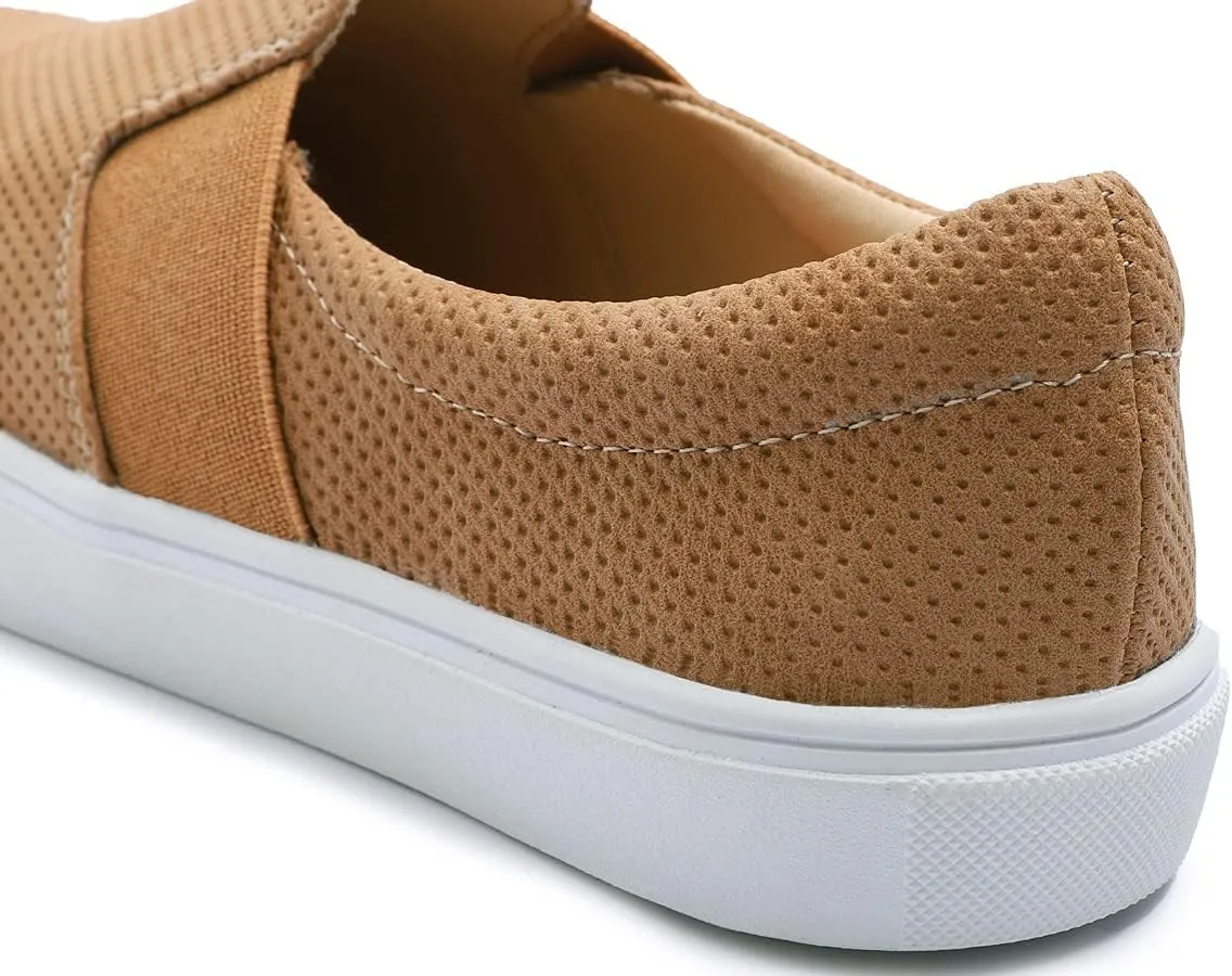FEVERSOLE Women's Casual Slip On Sneaker Comfort Walking Loafer Flats