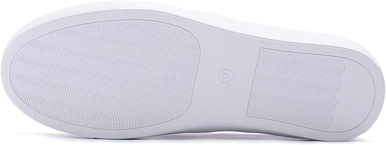 FEVERSOLE Women's Casual Slip On Sneaker Comfort Walking Loafer Flats