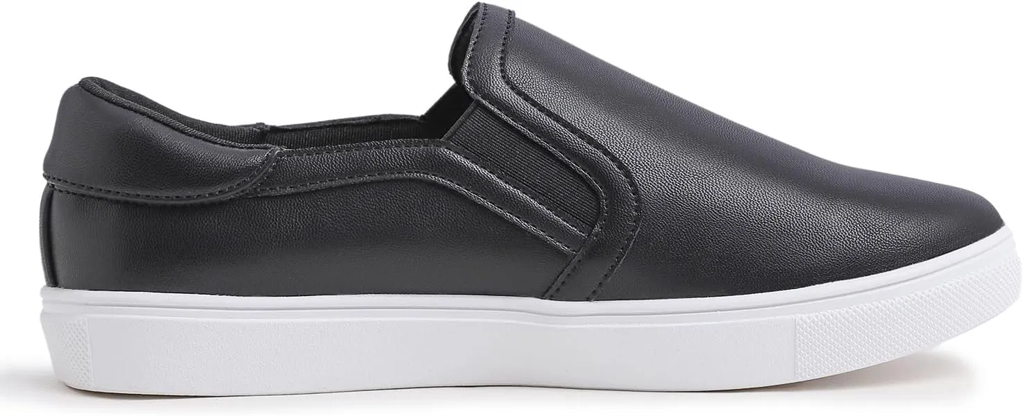 FEVERSOLE Women's Casual Slip On Sneaker Comfort Walking Loafer Flats