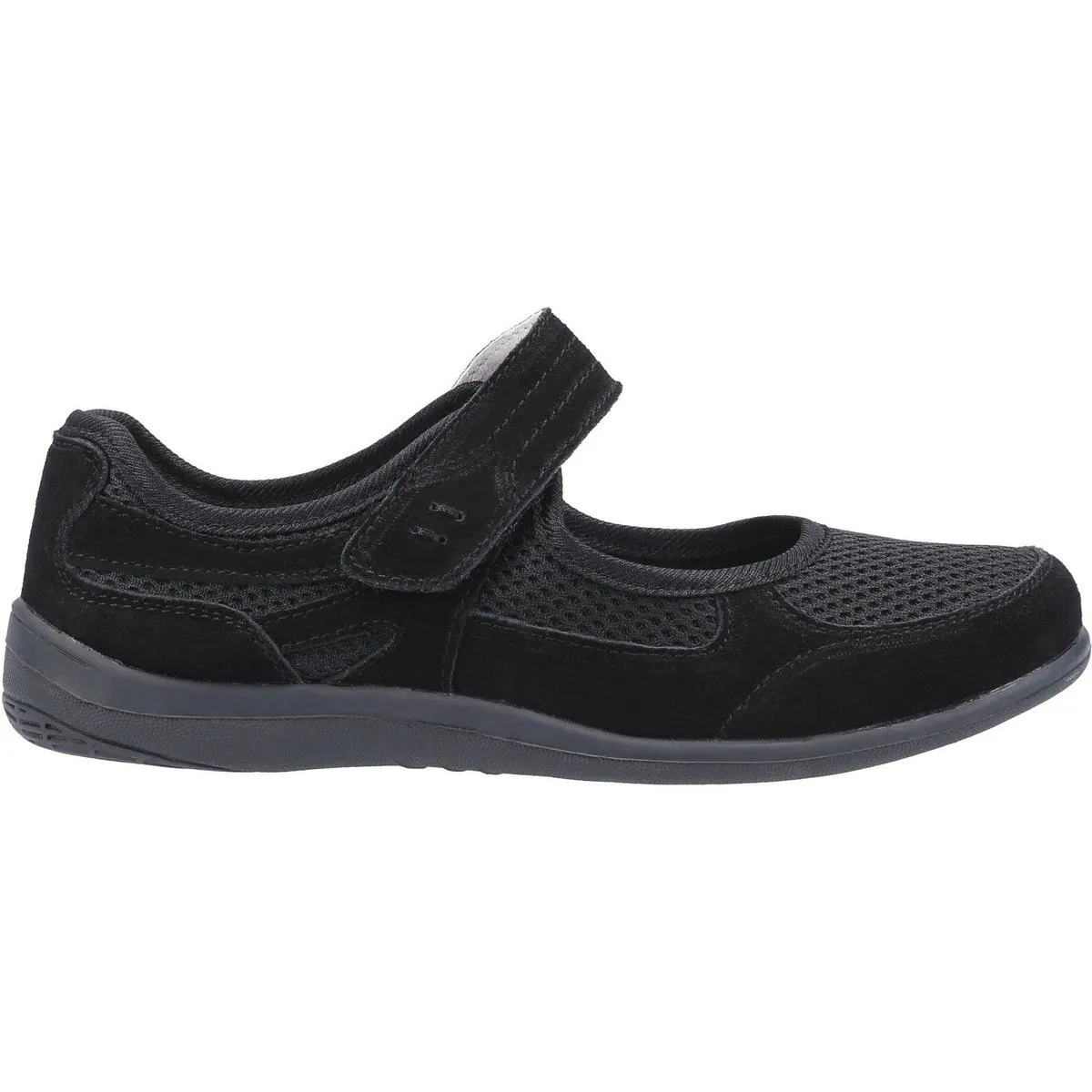 Fleet & Foster Morgan Touch Fastening Shoe Black