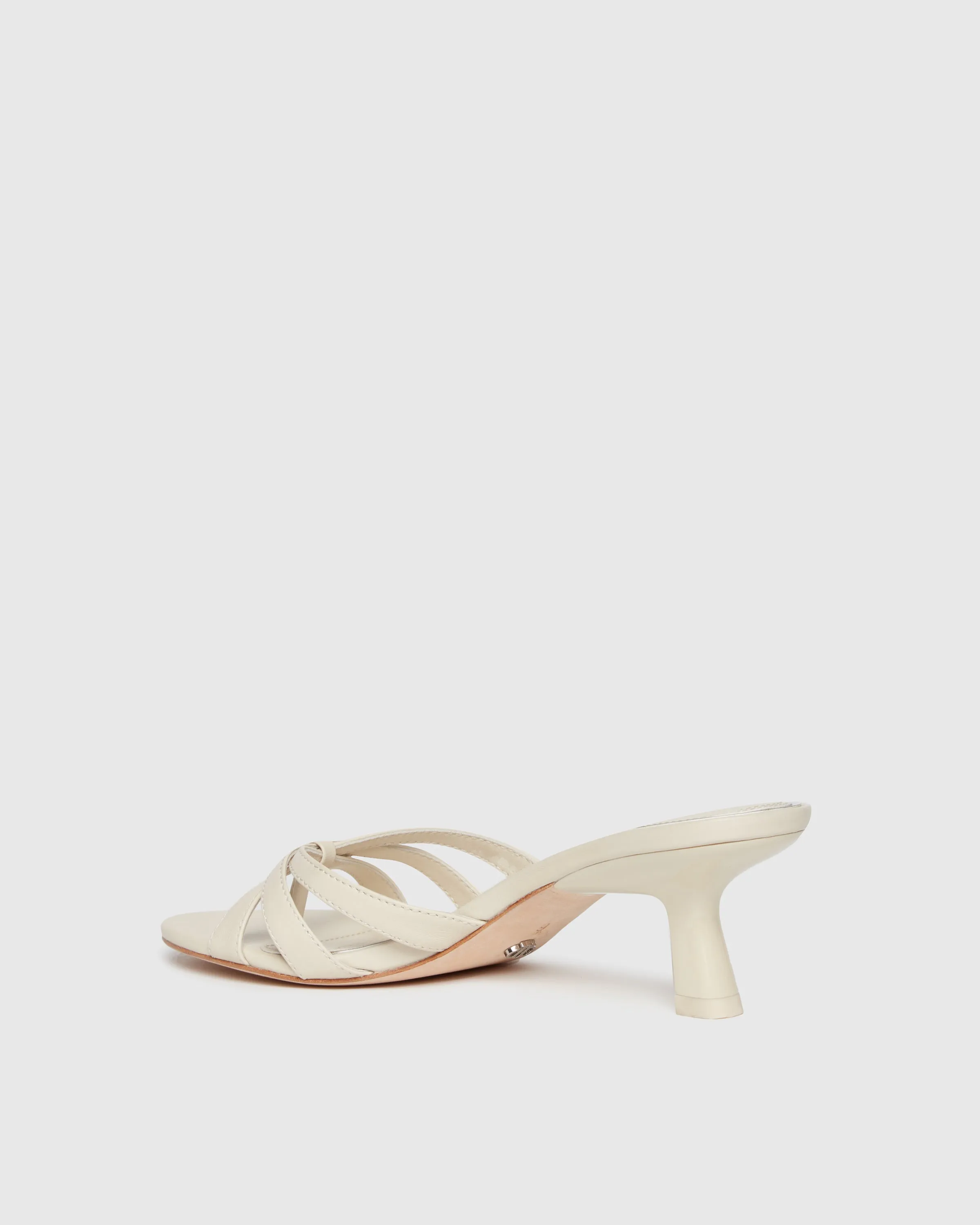 Flora Sandal - Bone Leather