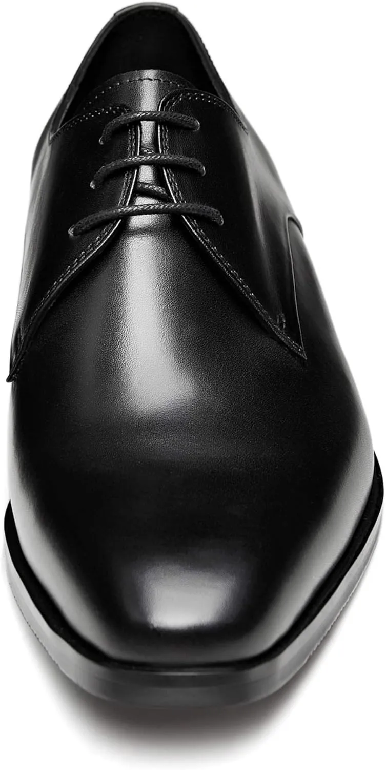 FRASOICUS Mens Oxford Shoes Genuine Leather Dress Shoes