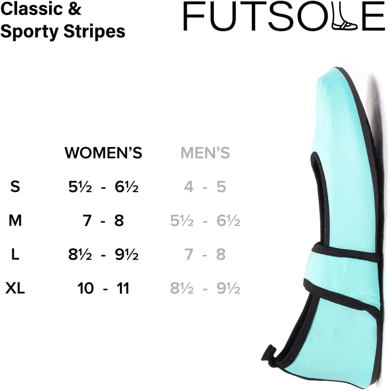 Futsole Women's Soft-Sided Shoes for Indoors/Outdoors, Foldable & Flexible Footwear for Sport, Exercise, Yoga or Travel, Dance Shoes