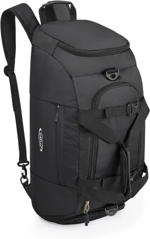 G4Free 40L 3-Way Duffle Bag Backpack Gym Bag for Men Women Sports Duffel Bag with Shoe Compartment Travel Backpack Luggage
