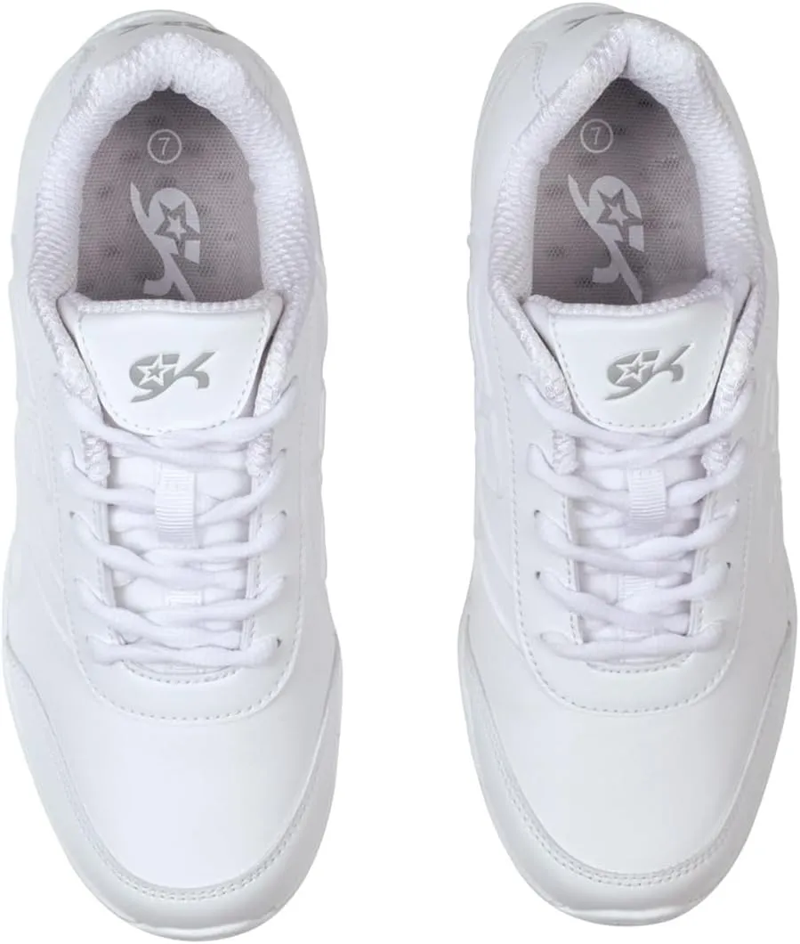 GK All-Star Cheer Hi-Flyer Mid-Top Shoe - Flexible Performance Cheerleading Sneaker - Women's Sizes