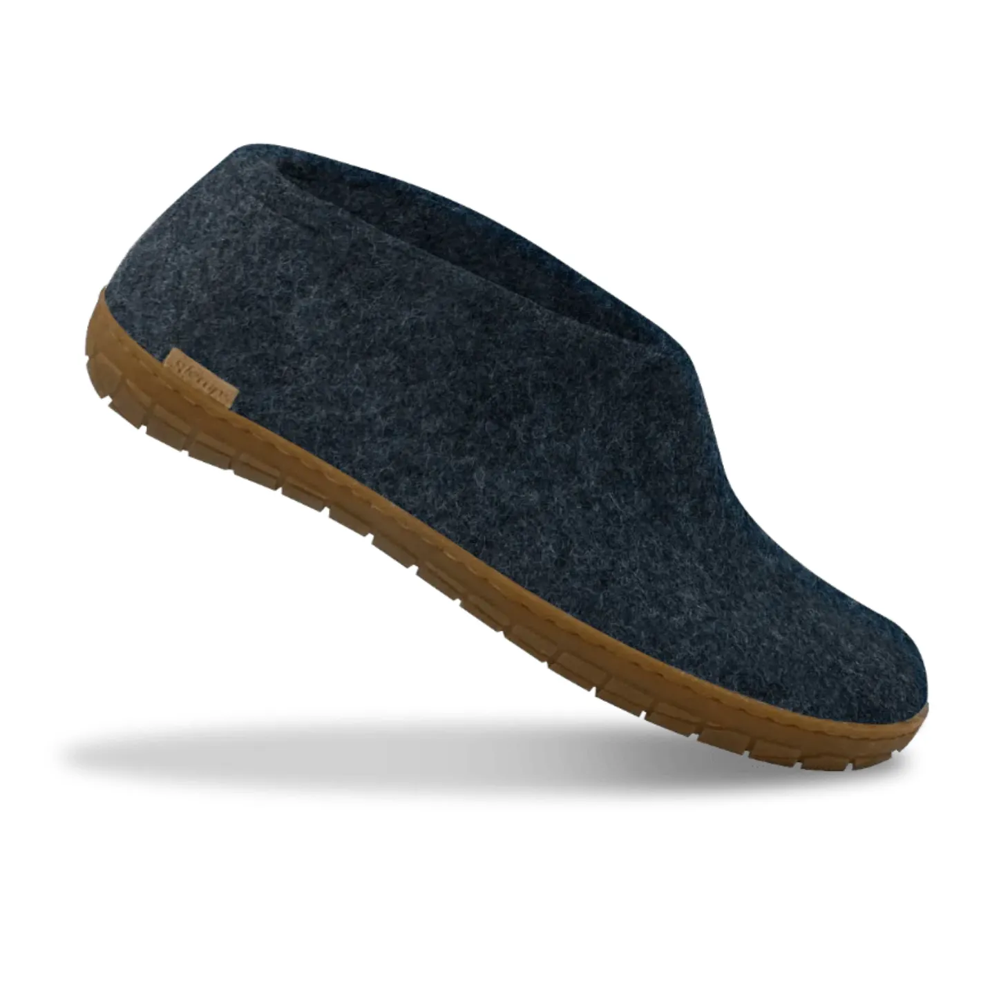 Glerups The Shoe Denim - Honey Rubber Sole