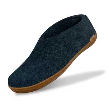 Glerups The Shoe Denim - Honey Rubber Sole
