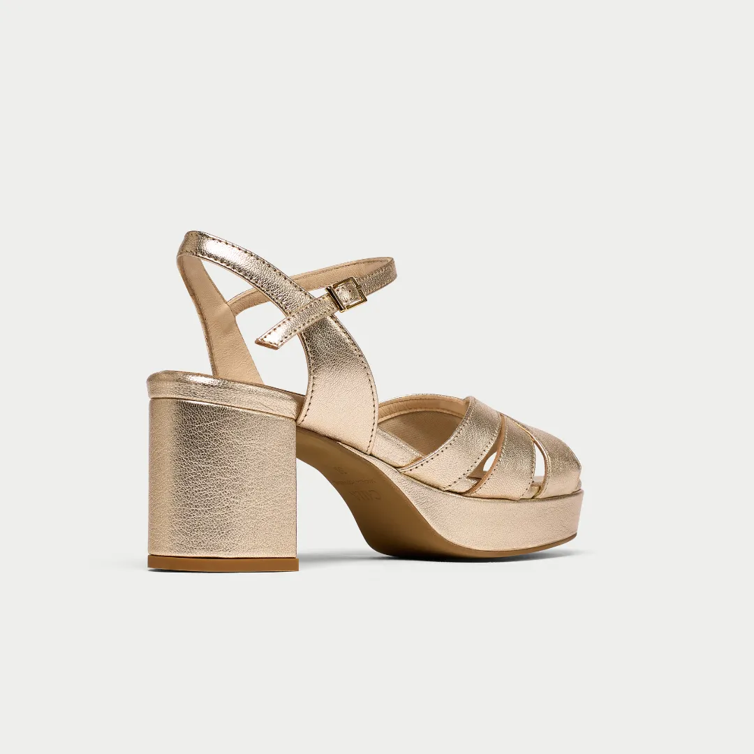 Gracie - Champagne metallic