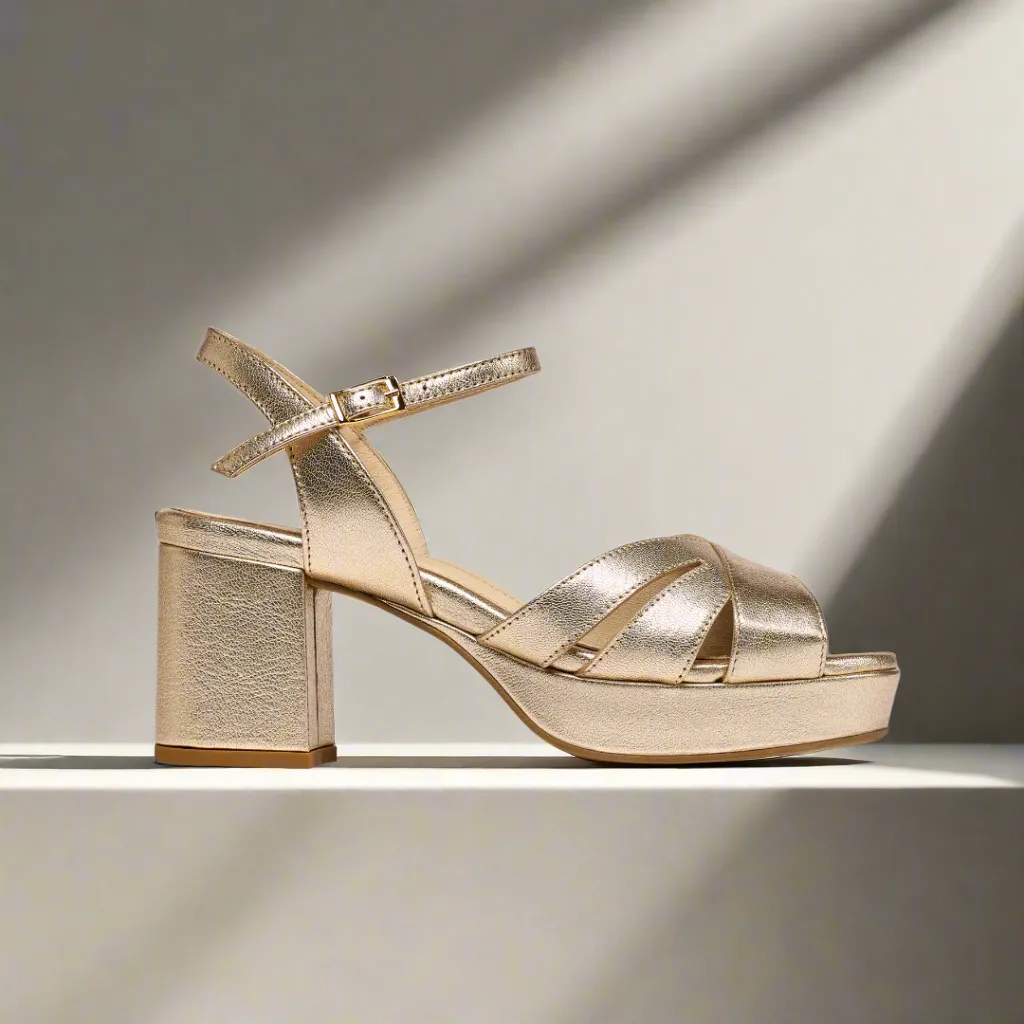 Gracie - Champagne metallic